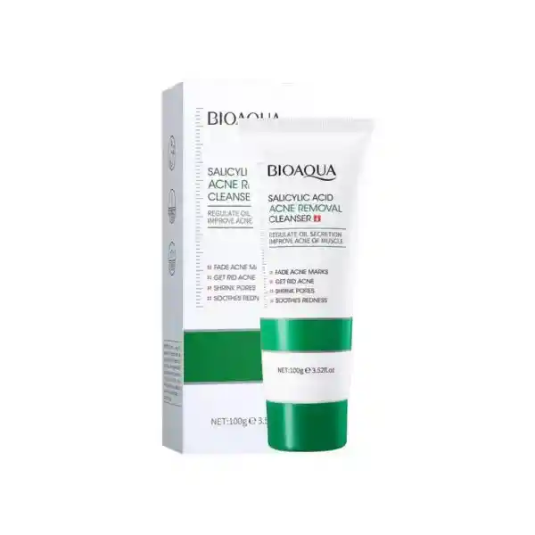 Limpiador Facial Acne Acido Salicilico Bioaqua Ref Bqy56297