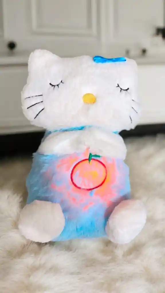 Peluche Que Respira Sonido Relajante Hello Kitty Gato
