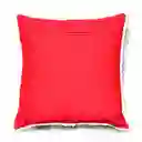 Cojin Expressions Copo 45x45cm Rojo Algodon