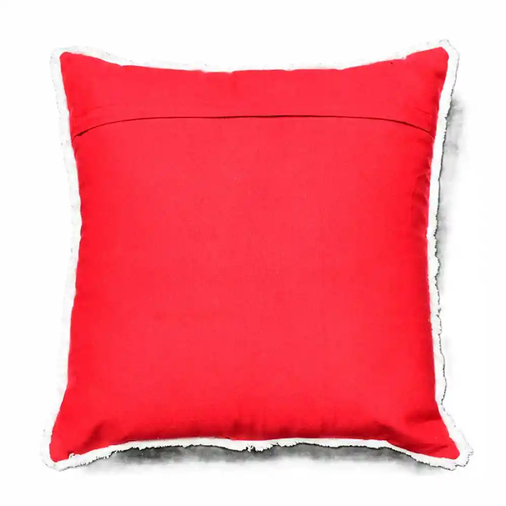 Cojin Expressions Copo 45x45cm Rojo Algodon
