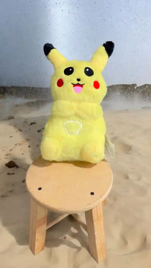 Peluche Que Respira Sonido Relajante Picachu Y Winnie Pooh