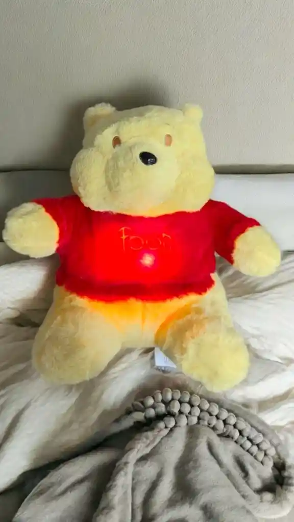 Peluche Que Respira Sonido Relajante Picachu Y Winnie Pooh