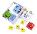 Face Change Cubos Juego De Mesa Didáctico Montessori Niños