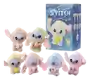 Labubu Peluche Muñeco Llavero Stitch Kawai Caja Sorpresa 7 Lindos Diseños