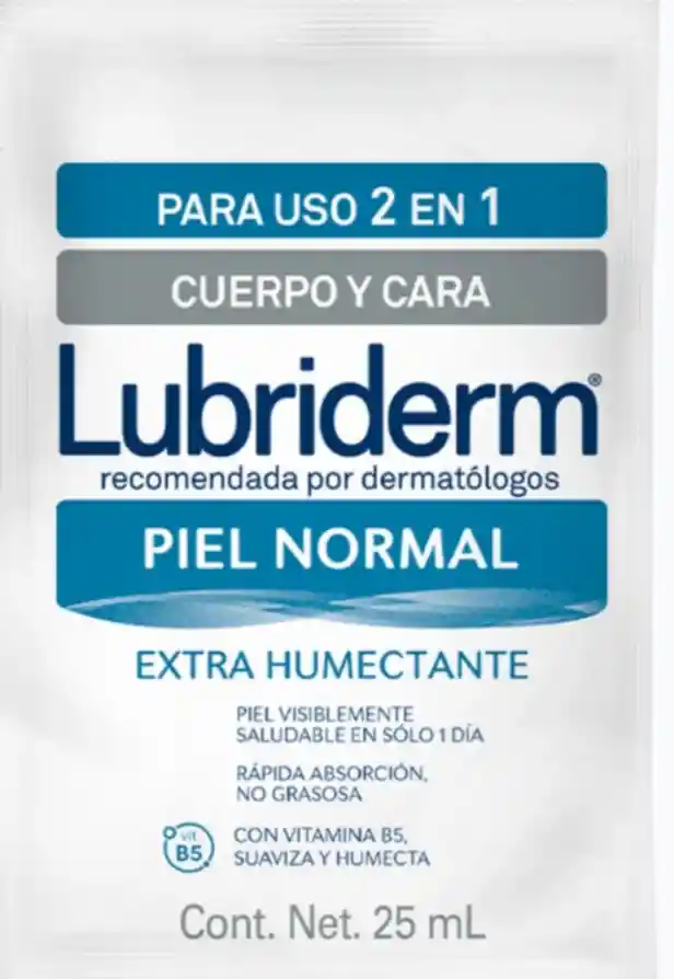 Lubriderm Crema Antisolar Fps 30 Sobre X 25 Ml