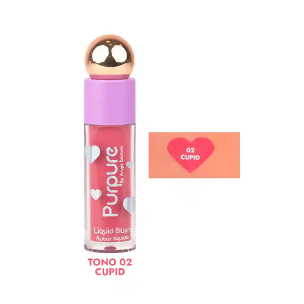 Rubor Liquid Blush Purpure Tono 02 Cupid