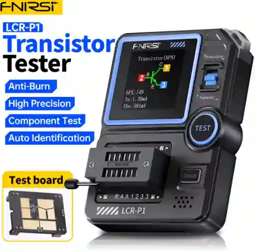 Probador Transistor Diodo Triodo Resistencia De Capacitancia