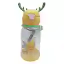 Botella Para Agua Importación Venado Amarillo 600ml
