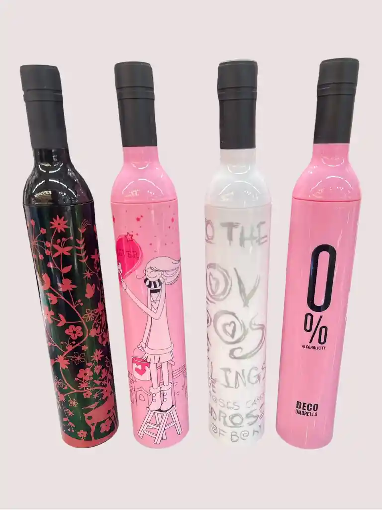 Sombrilla En Forma De Botella Regalo Perfecto