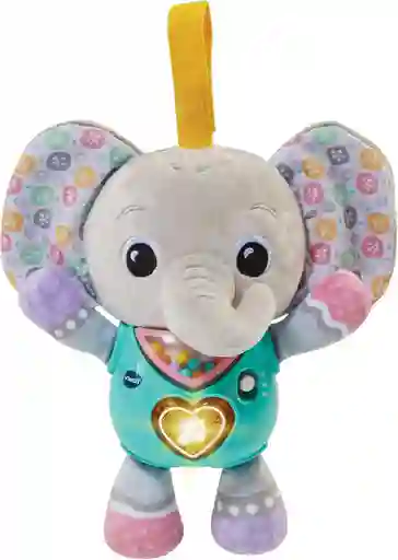 Juguete Interactivo Bebé Peluche Elefante Luces Sonido Tvech