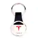 Llavero Tesla Metálico, De Lujo
