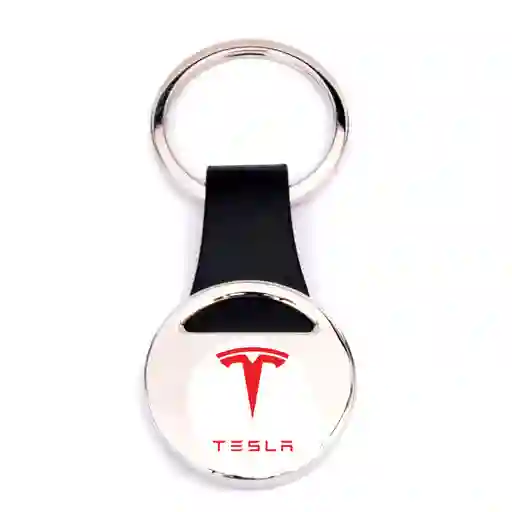 Llavero Tesla Metálico, De Lujo