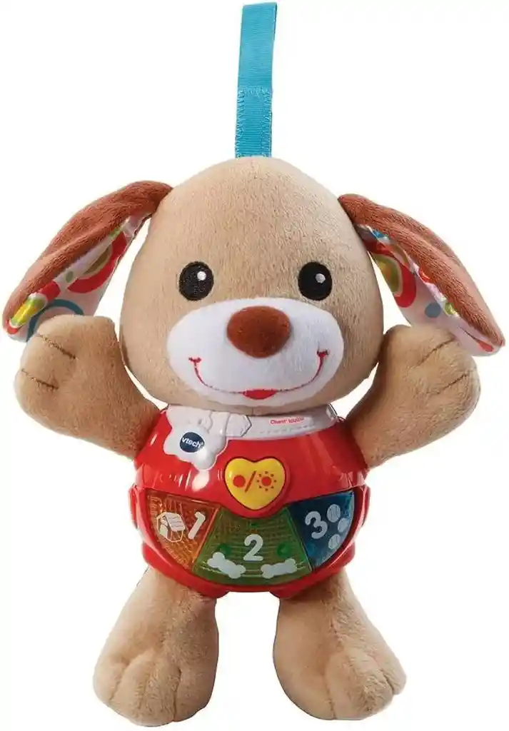 Juguete Interactivo Bebé Peluche Perrito Luces Sonido Tvech