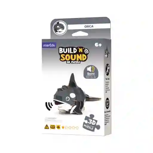 Rompecabezas 3d Orca Con Sonido