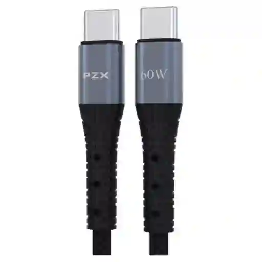 Cable De Carga Tipo C A Tipo C De 60w Pzx V201c
