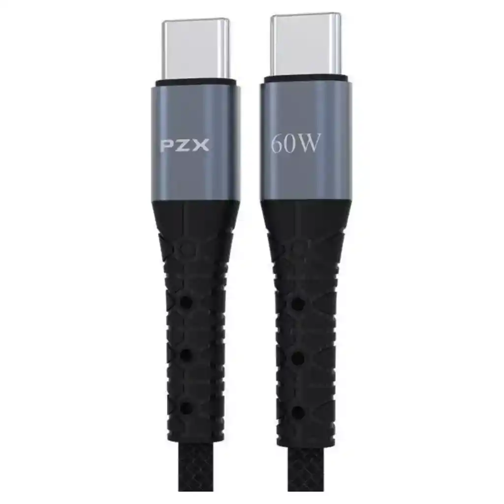 Cable De Carga Tipo C A Tipo C De 60w Pzx V201c