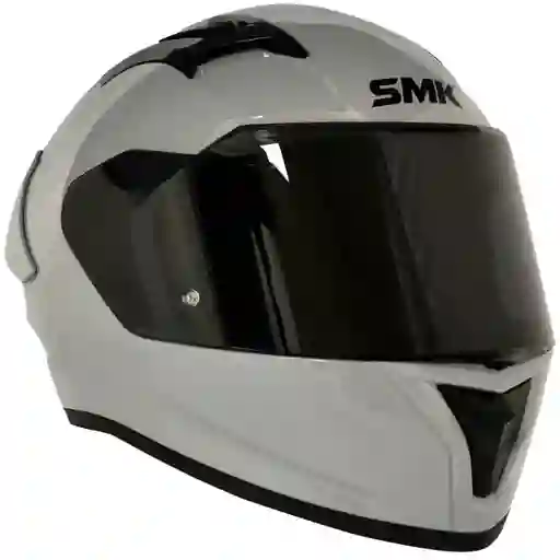 Casco Integral Moto Smk Stellar Solid Gris Nardo Certificado Disponible Talla L