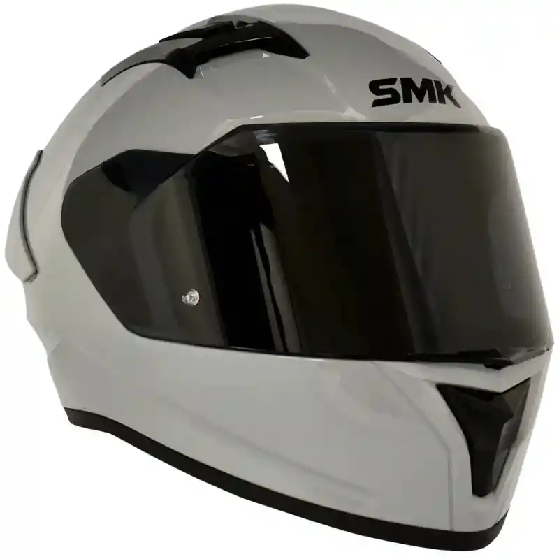 Casco Integral Moto Smk Stellar Solid Gris Nardo Certificado Disponible Talla L