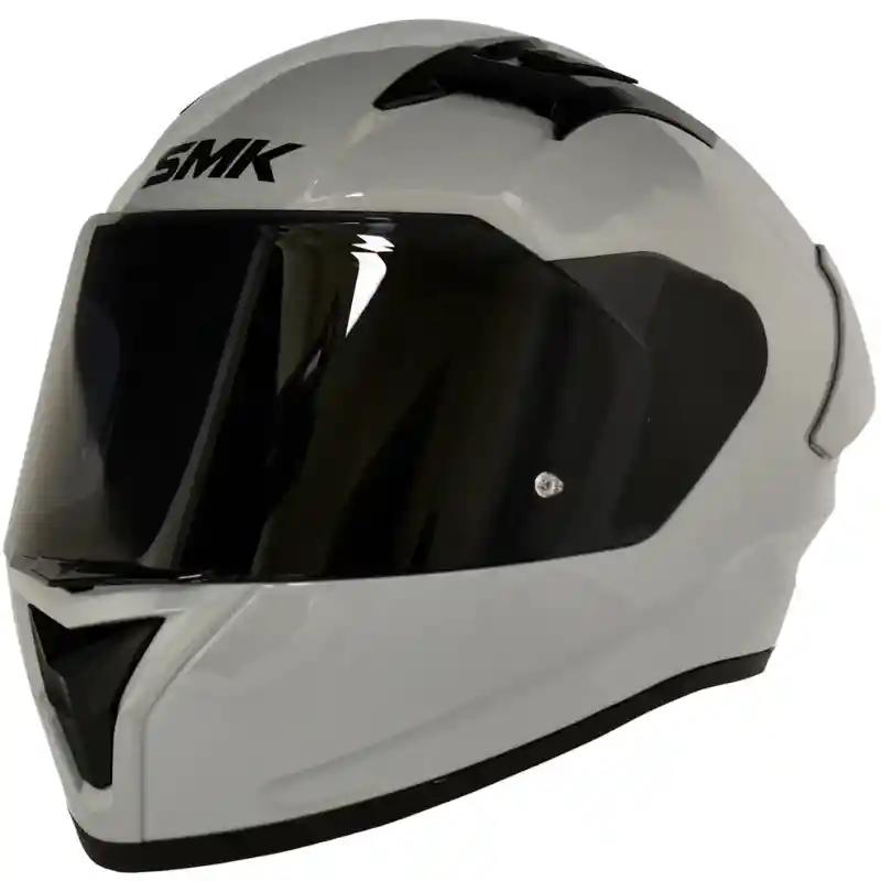 Casco Integral Moto Smk Stellar Solid Gris Nardo Certificado Disponible Talla L