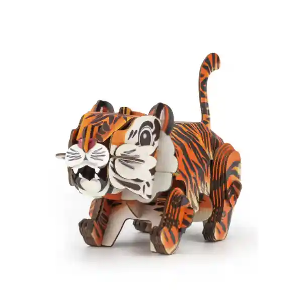 Rompecabezas 3d Tigre Con Sonido