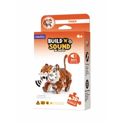 Rompecabezas 3d Tigre Con Sonido