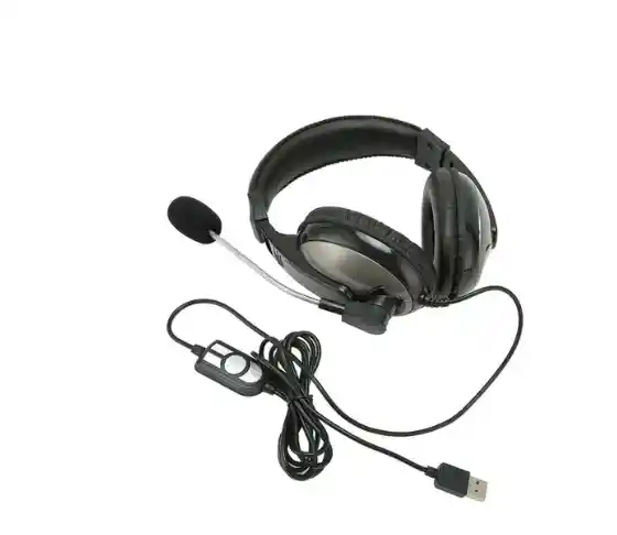Diadema Modelo Mk-2688 Por Entrada Usb 7.0 Con Microfono
