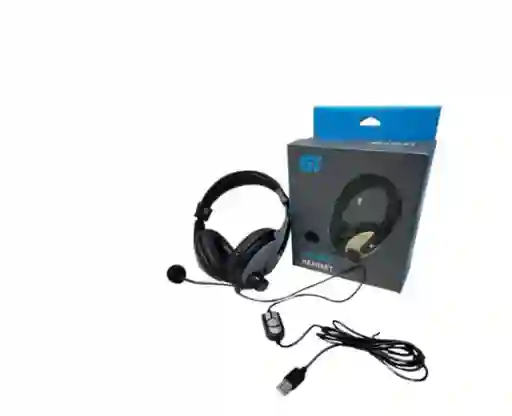 Diadema Modelo Mk-2688 Por Entrada Usb 7.0 Con Microfono