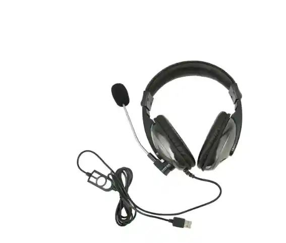 Diadema Modelo Mk-2688 Por Entrada Usb 7.0 Con Microfono