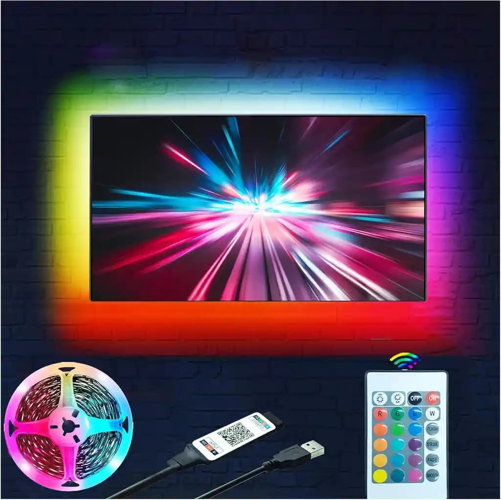 Tira Led Rgb Bluetooth 5m