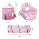 Carpa Castillo Tunel Para Niña Infantil