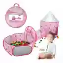 Carpa Castillo Tunel Para Niña Infantil