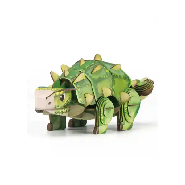 Rompecabezas 3d Anquilosaurio Con Sonido
