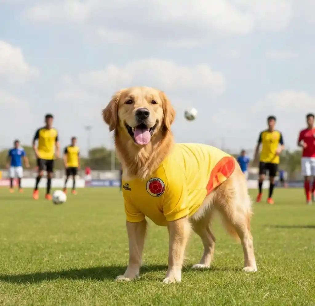 Camiseta Seleccion Colombia Para Perro Talla Xl ( Boxer Raza Guia )