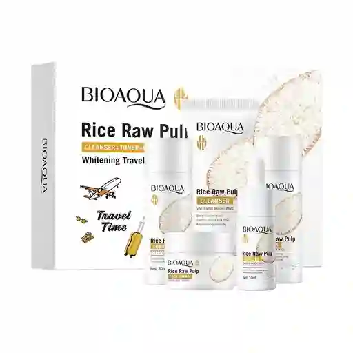 Kit Viajero De Arroz Bioaqua Ref Bqy50793