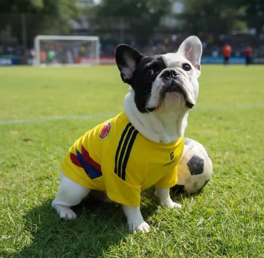 Camiseta Seleccion Colombia Para Perro Talla Xs ( Pinscher Miniatura Raza Guia )