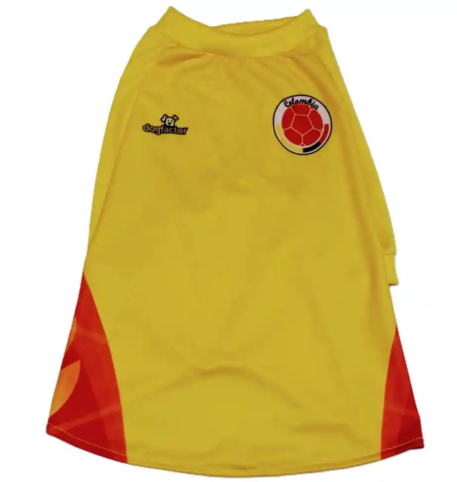 Camiseta Seleccion Colombia Para Perro Talla Xs ( Pinscher Miniatura Raza Guia )