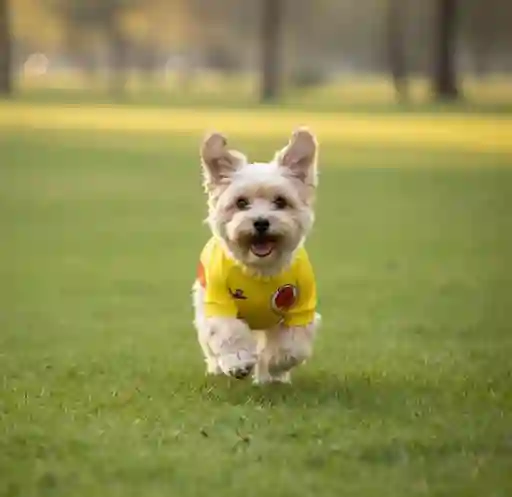 Camiseta Seleccion Colombia Para Perro Talla Xs ( Pinscher Miniatura Raza Guia )