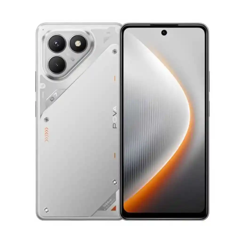 Celular Tecno Pova 7 4g 256 Gb 8 Ram Plateado