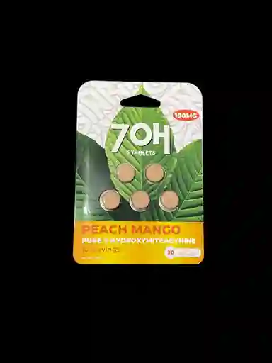 Extracto De Kratom Stnr 7-hydroxymitragynine Tablets-100mg Peach Mango