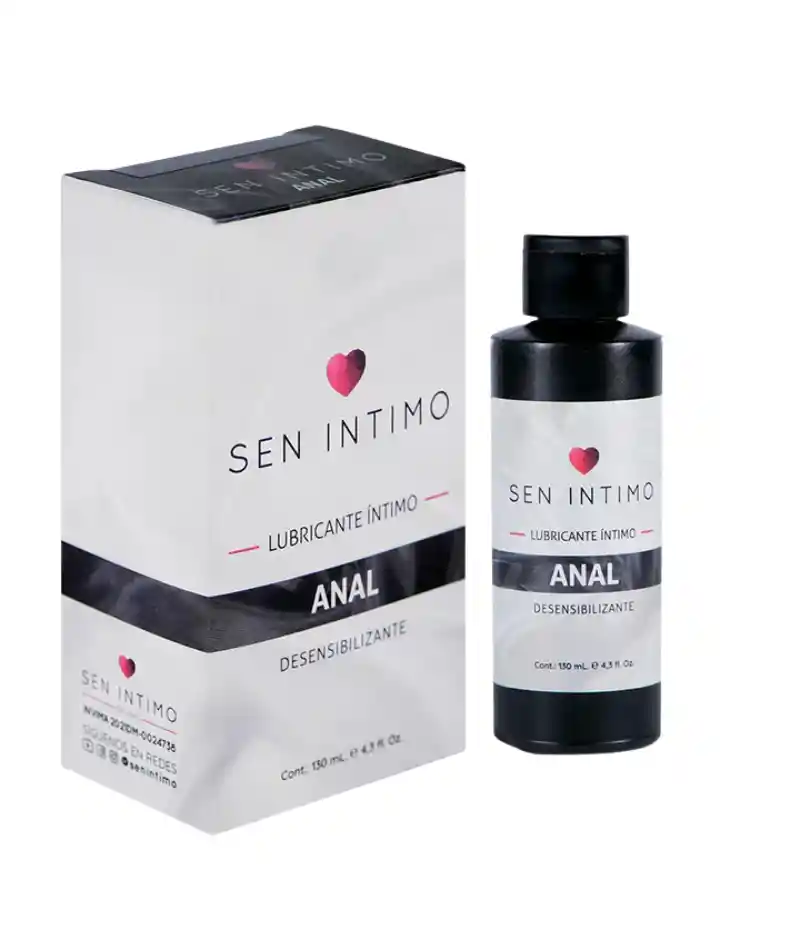 Lubricante Desensibilizante Anal - 130 Ml Sen Intimo