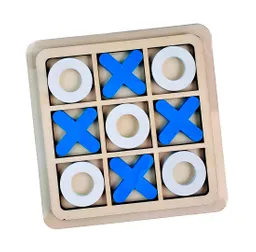 Juego De Mesa Madera Mini Triqui Didactico Interactivo Niños