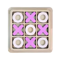 Juego De Mesa Madera Mini Triqui Didactico Interactivo Niños