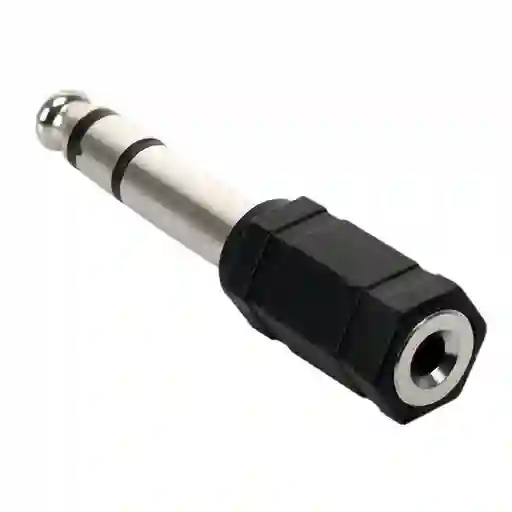 Adaptador De Microfono Jack 3.5mm A Plug 6.3mm Microfono