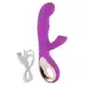 Vibrador Angel Clitoris Doble Estimulador Puto G Y Clítoris 10 Modos De Vibración Recargable Vagina Consolador Usb