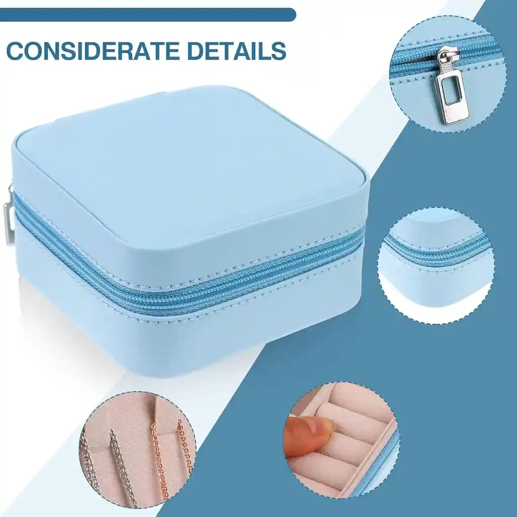 Joyero Portátil – Organizador Elegante De Joyas