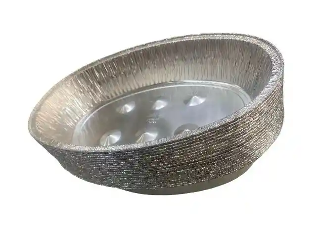 Molde Aluminio Ovalado 4000 Ml