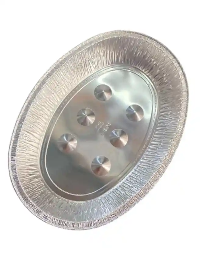 Molde Aluminio Ovalado 4000 Ml