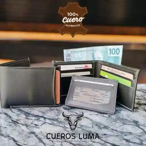 Billetera Tarjetero Verde