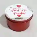 Regalo Vela Lata Corazon