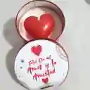 Regalo Vela Lata Corazon